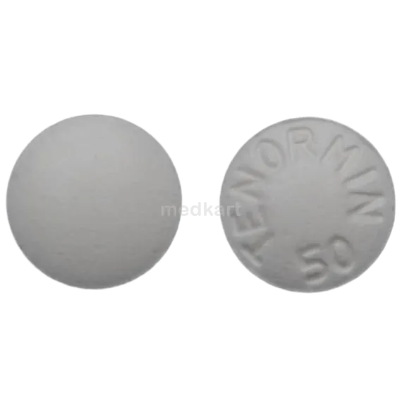 tenormin 50mg tablet 14's